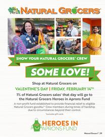 Natural Grocers ad Page 29