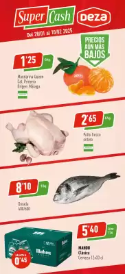 Folleto Supermercados Deza (válido hasta el 10-02)