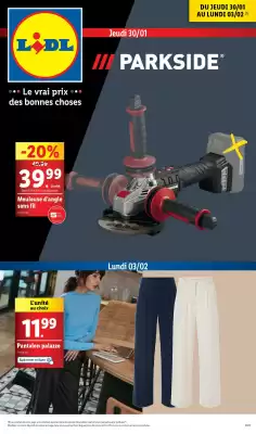 Catalogue Lidl (valable jusqu'au 3-02)