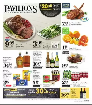 Pavilions Weekly Ad (valid until 4-02)