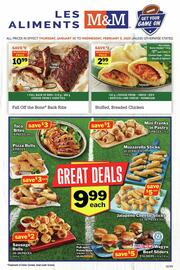 M & M Food Market flyer week 5 Page 1