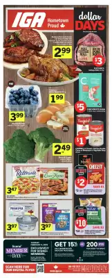 IGA flyer (valid until 6-02)