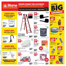 Home Hardware flyer week 5 Page 1