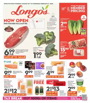 Longo's flyer (valid until 5-02)