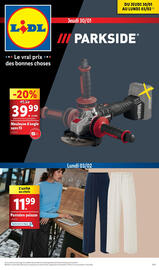 Catalogue Lidl page 1