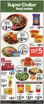 Super Dollar Food Center Weekly Ad (valid until 4-02)