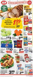 IGA Weekly Ad week 5 Page 1