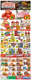 Superior Grocers Weekly Ad week 5 Page 1