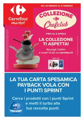 Volantino Carrefour Market (valido fino al 6-02)