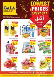 Gala Supermarket catalogue Page 1