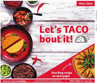 Winn Dixie Weekly Ad Page 1