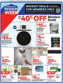 Lowe's Weekly Ad week 5 Page 1