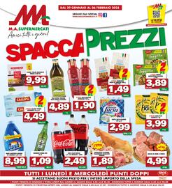 Volantino MA Supermercati Pagina 1