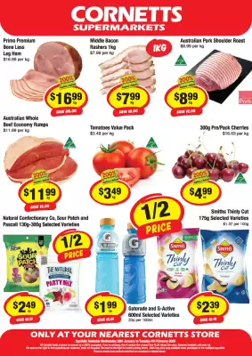 CORNETTS catalogue (valid until 4-02)