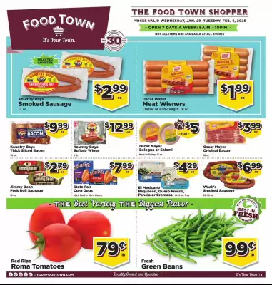 Food Town Weekly Ad (valid until 4-02)