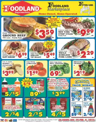 Foodland Weekly Ad (valid until 4-02)