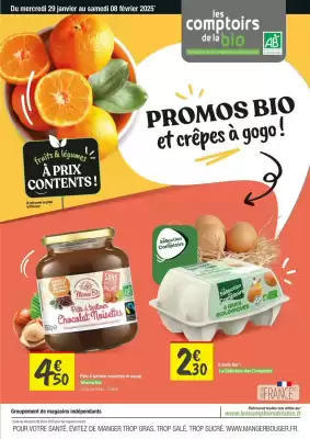 Catalogue Les Comptoirs de la Bio (valable jusqu'au 8-02)