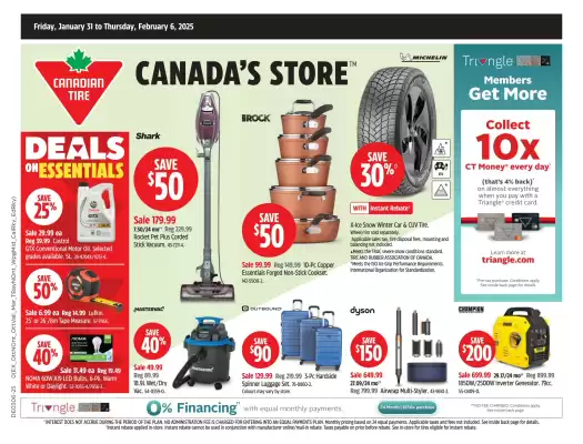 Canadian Tire flyer (valid until 6-02)