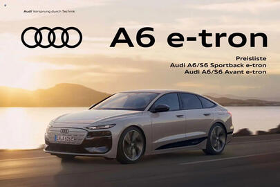 Audi Prospekt Seite 1