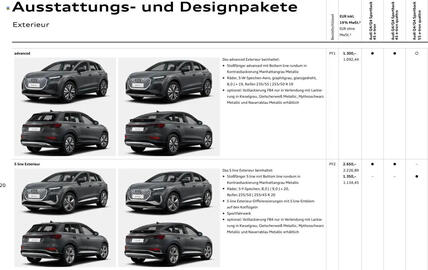 Audi Prospekt Seite 20