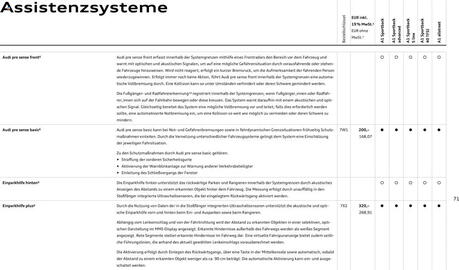 Audi Prospekt Seite 71