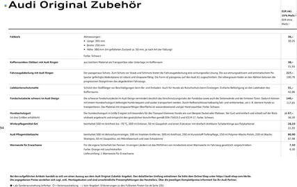 Audi Prospekt Seite 93