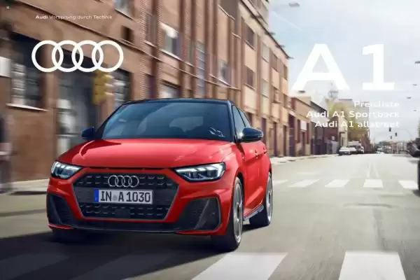 Audi Prospekt (gültig bis 9-01)