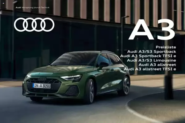 Audi Prospekt (gültig bis 9-01)