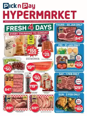 Pick n Pay Hypermarket catalogue (valid until 2-02)