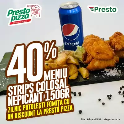 Catalog Presto Pizza (valid până la 30-01)