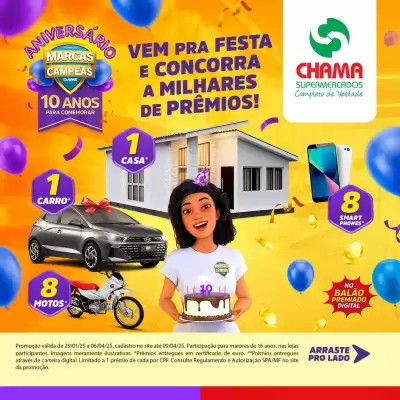 Catálogo Chama Supermercados (válido até 6-04)