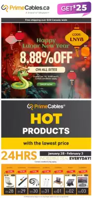 Primecables flyer (valid until 4-02)