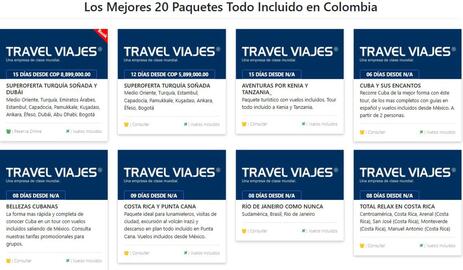 Catálogo Travel Viajes Página 1