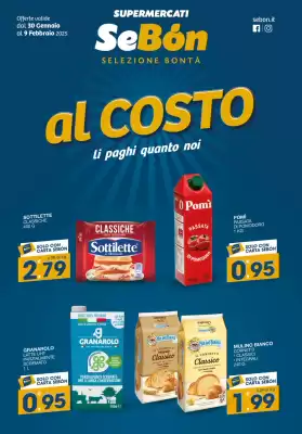 Volantino SeBón Supermercati (valido fino al 9-02)