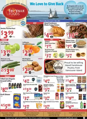 Tru Value Foods flyer (valid until 4-02)