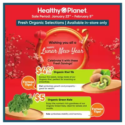 Healthy Planet flyer (valid until 12-02)