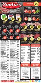 Cantor's Meats flyer week 5 Page 1