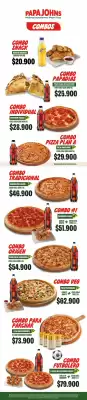 Catálogo Papa John's (válido hasta 31-05)