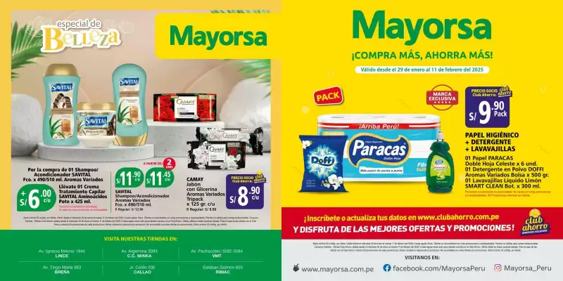 Catálogo Mayorsa (válido hasta 11-02)