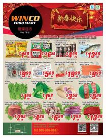 WinCo Food Mart flyer week 5 Page 1