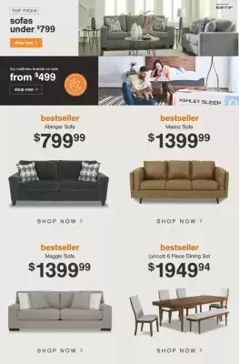 Ashley Furniture flyer (valid until 12-02)