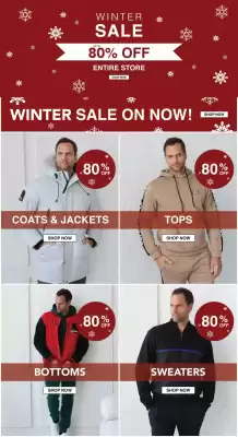 International Clothiers flyer (valid until 12-02)