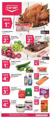 Co-Op Food flyer (valid until 5-02)