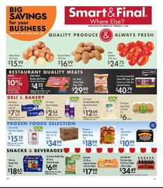 Smart & Final Weekly Ad Page 1