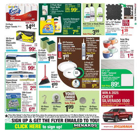 Menards Weekly Ad Page 22