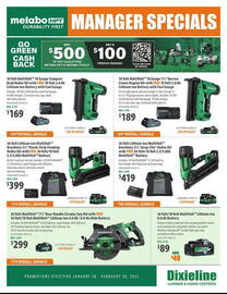 Dixieline Lumber & Home Centers Weekly Ad Page 1