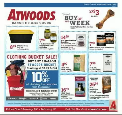 Atwoods Ranch & Home Weekly Ad (valid until 9-02)