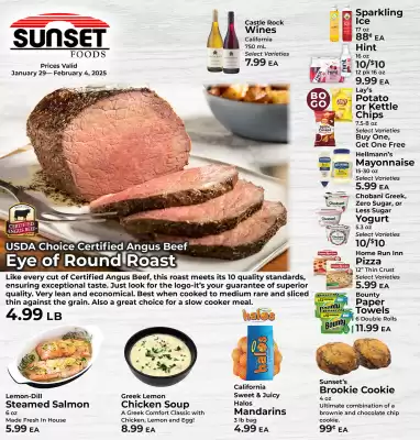 Sunset Foods Weekly Ad (valid until 4-02)