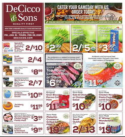 DeCicco & Sons Weekly Ad week 5 Page 1