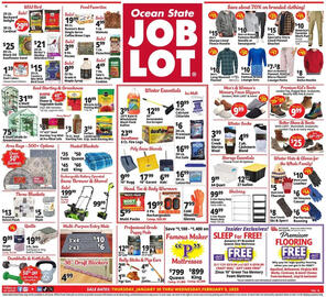 Ocean State Job Lot Weekly Ad week 5 Page 1